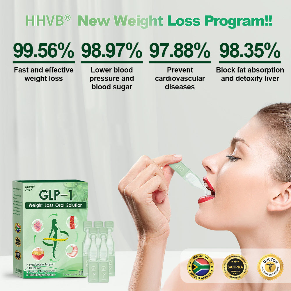 🔥 Only 10 boxes left! We're offering you an extra 30% off! HHVB® GLP-1 Oral Solution is doctor-tested and proven to be safe and effective — just 4 to 6 boxes are enough to help you manage your weight and blood sugar levels with long-lasting results!