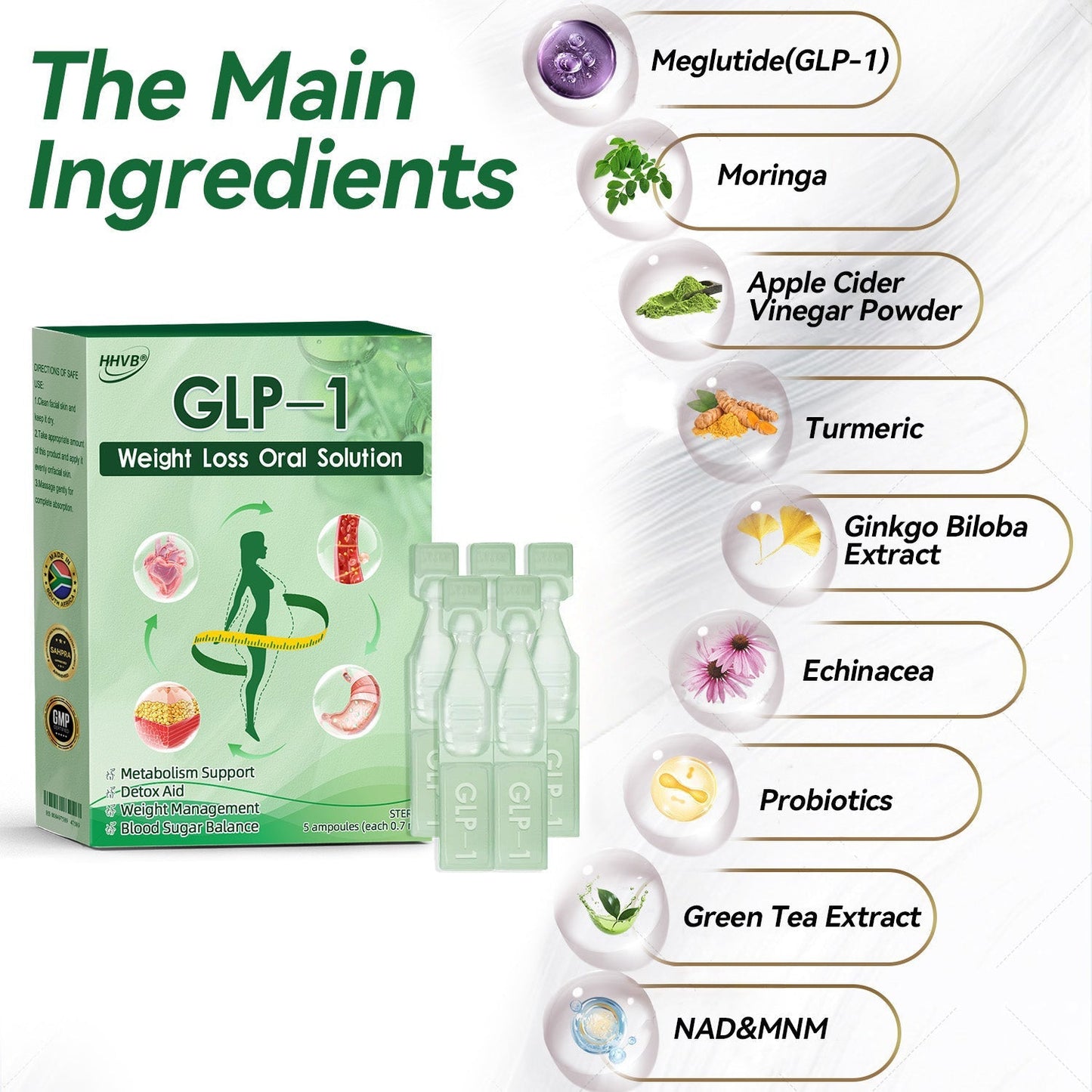 🔥 Only 10 boxes left! We're offering you an extra 30% off! HHVB® GLP-1 Oral Solution is doctor-tested and proven to be safe and effective — just 4 to 6 boxes are enough to help you manage your weight and blood sugar levels with long-lasting results!